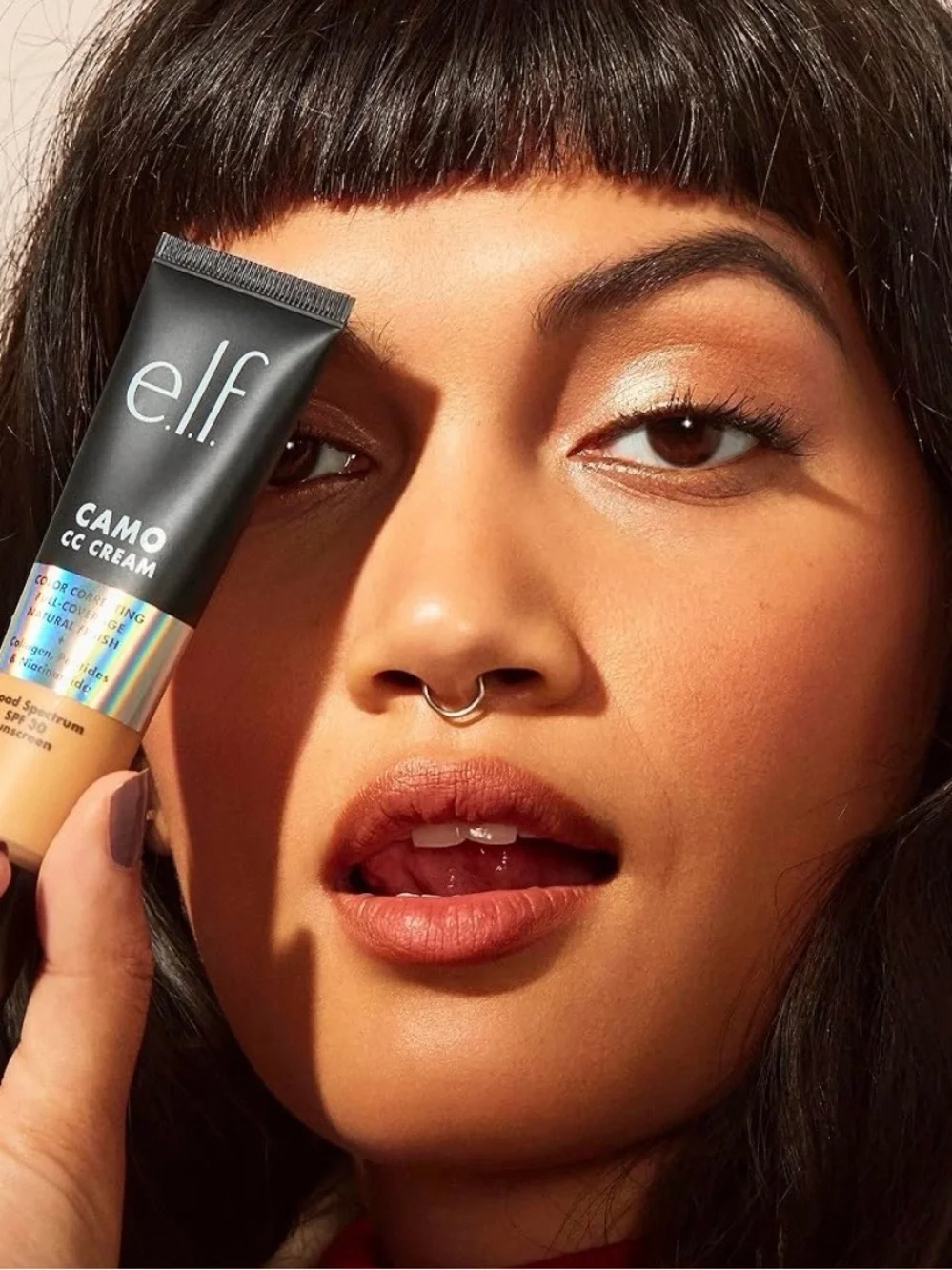 ELF Camo CC Cream - semi matte finish deep 530 NIB. Full coverage